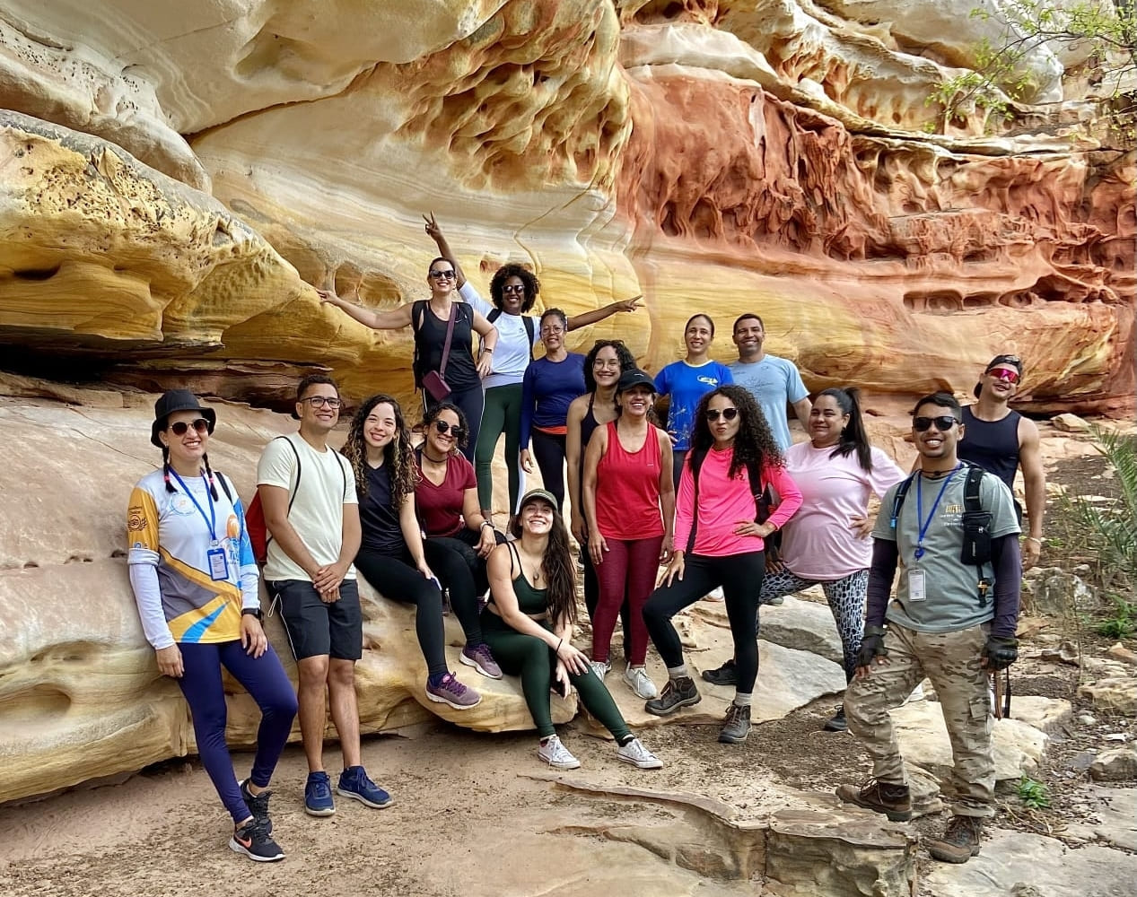 Guia Rafaela Silva no Vale do Catimbau