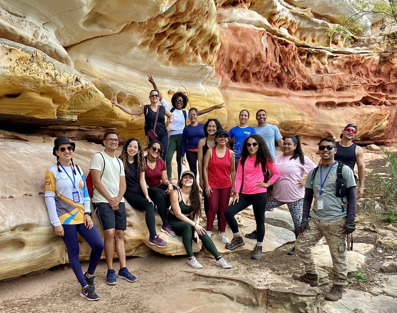 Guia Rafaela Silva no Vale do Catimbau