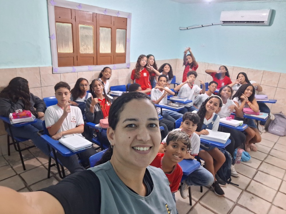 Professora de Geografia Rafaela Silva